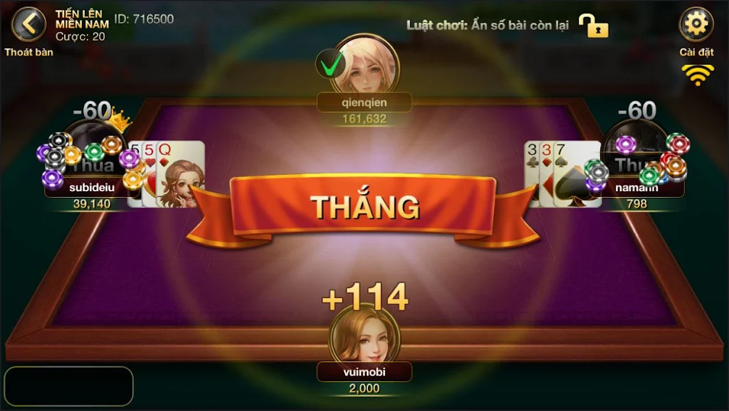 VUI MOBI - Cổng game bài online Screenshot 1