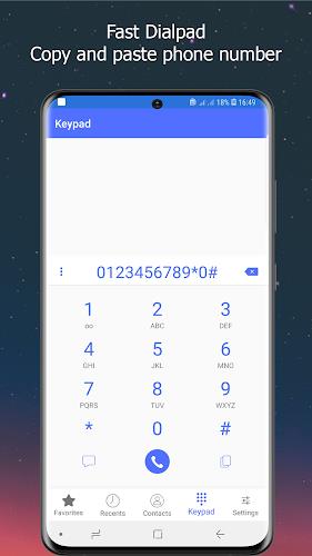 Phone Dialer - Contacts and Ca स्क्रीनशॉट 3