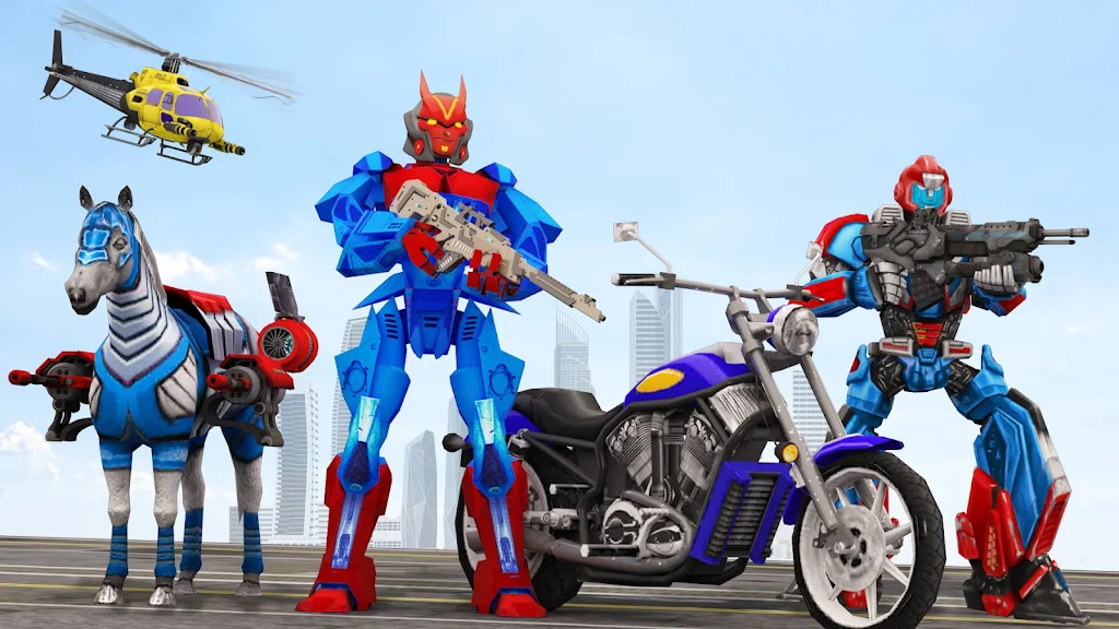 Spider Hero Robot Transform スクリーンショット 2