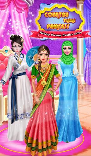 Princess Makeup Dressup Salon スクリーンショット 1