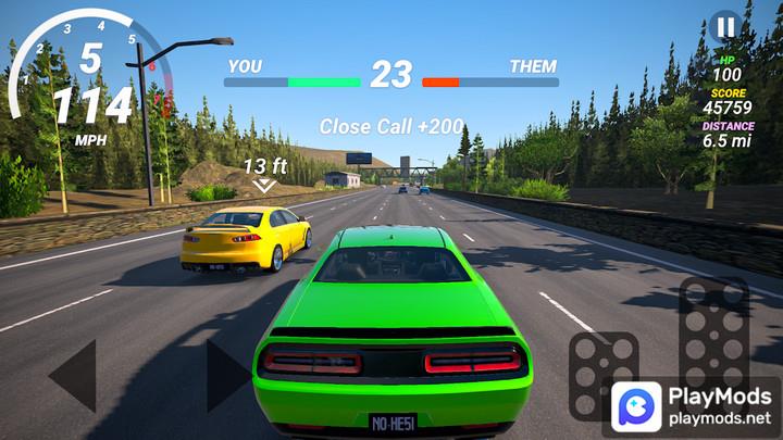 No Hesi Car Traffic Racing Screenshot 1