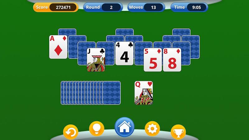 TriPeaks Solitaire Screenshot 2