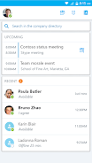 Skype for Business for Android Capture d'écran 3