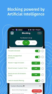 BlockerX: Porn Blocker/ NotFap ဖန်သားပြင်ဓာတ်ပုံ 1