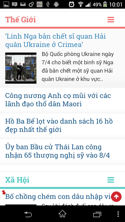 XaLuan Doc Bao Moi Tin Tuc 24h Screenshot 3