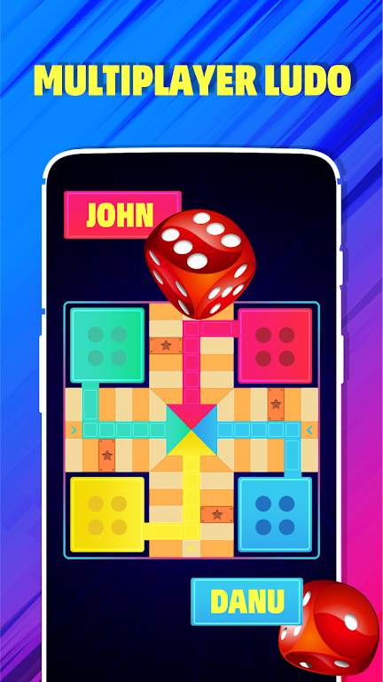 Ludo Gold - Made in india Top Rated Game In India Tangkapan skrin 1
