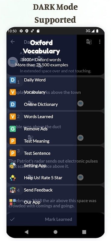 Oxford Vocabulary Tangkapan skrin 1