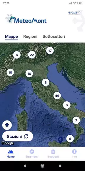 Meteomont Capture d'écran 2