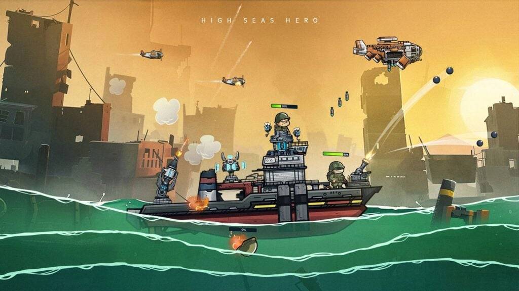 Herói de alto mar: sobreviver ao mar apocalíptico, agora no Android