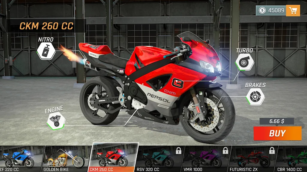 Highway Bike Riding Simulator ภาพหน้าจอ 1