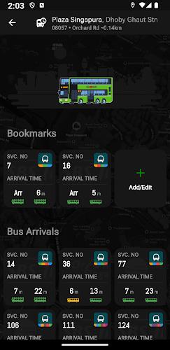 SG Bus Arrival Times スクリーンショット 2