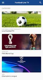 Live Football TV Sports Stream Ekran Görüntüsü 0