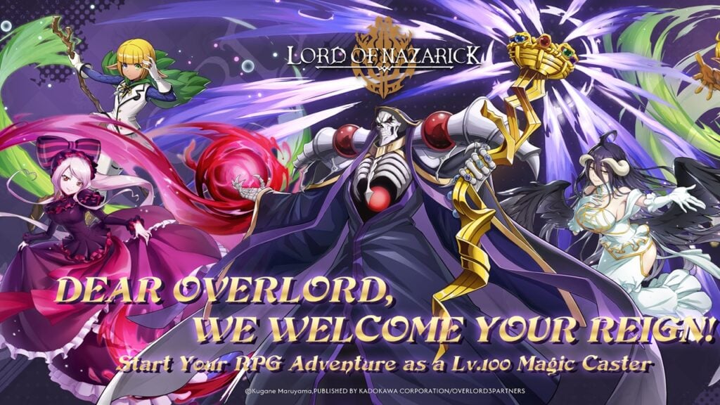 Crunchyroll Anuncia Overlord Mobile Game Lord Of Nazarick, pré-registro já disponível