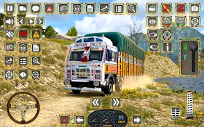 Indian Truck Offroad Cargo 3D Ảnh chụp màn hình 1