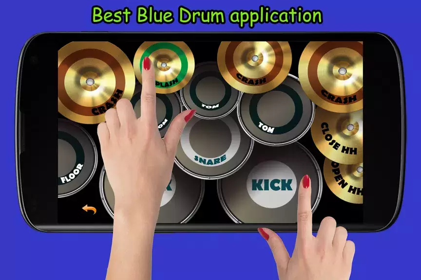 Blue Drum - Piano ภาพหน้าจอ 2