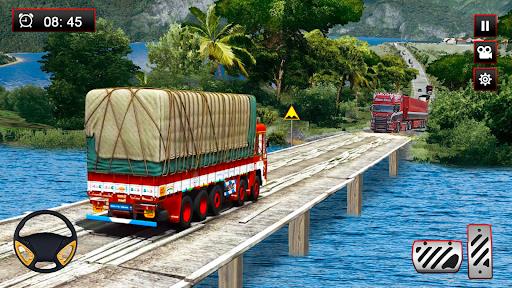 Real Indian Truck Simulator 3D Captura de tela 1