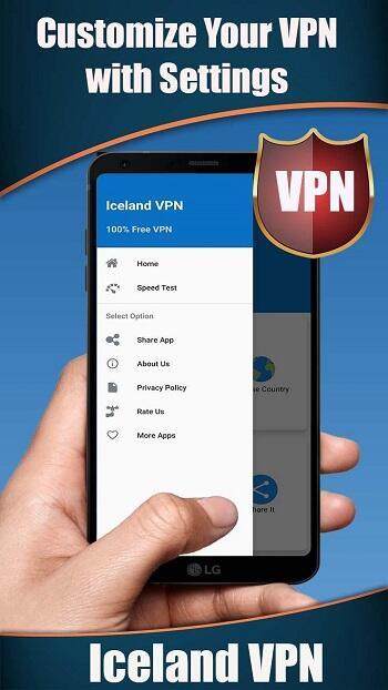 Iceland VPN स्क्रीनशॉट 1