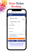 IRCTC Train Ticket Booking App Capture d'écran 1