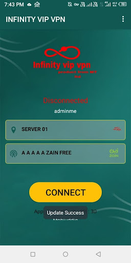 Infinity vip vpn Captura de pantalla 3