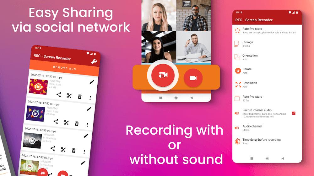 REC - Screen Recorder স্ক্রিনশট 2