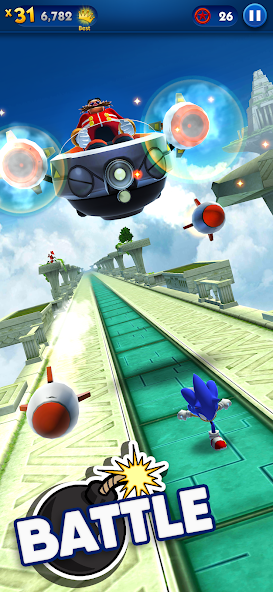 Sonic Dash - Endless Running Mod Screenshot 2