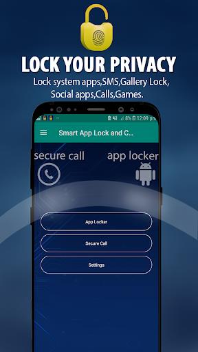 Fingerprint Lock ,Pattern lock,App Lock,Call lock Screenshot 0