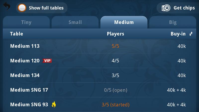 Appeak Poker Screenshot 3