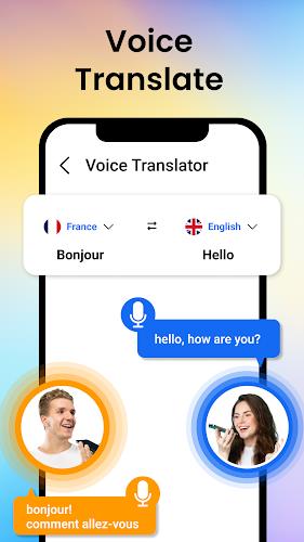 Voice translator all language Captura de tela 1