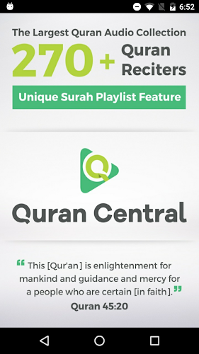 Quran Central - Audio應用截圖第0張