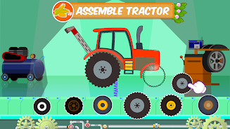 Farm Tractors Dinosaurs Games Screenshot 2