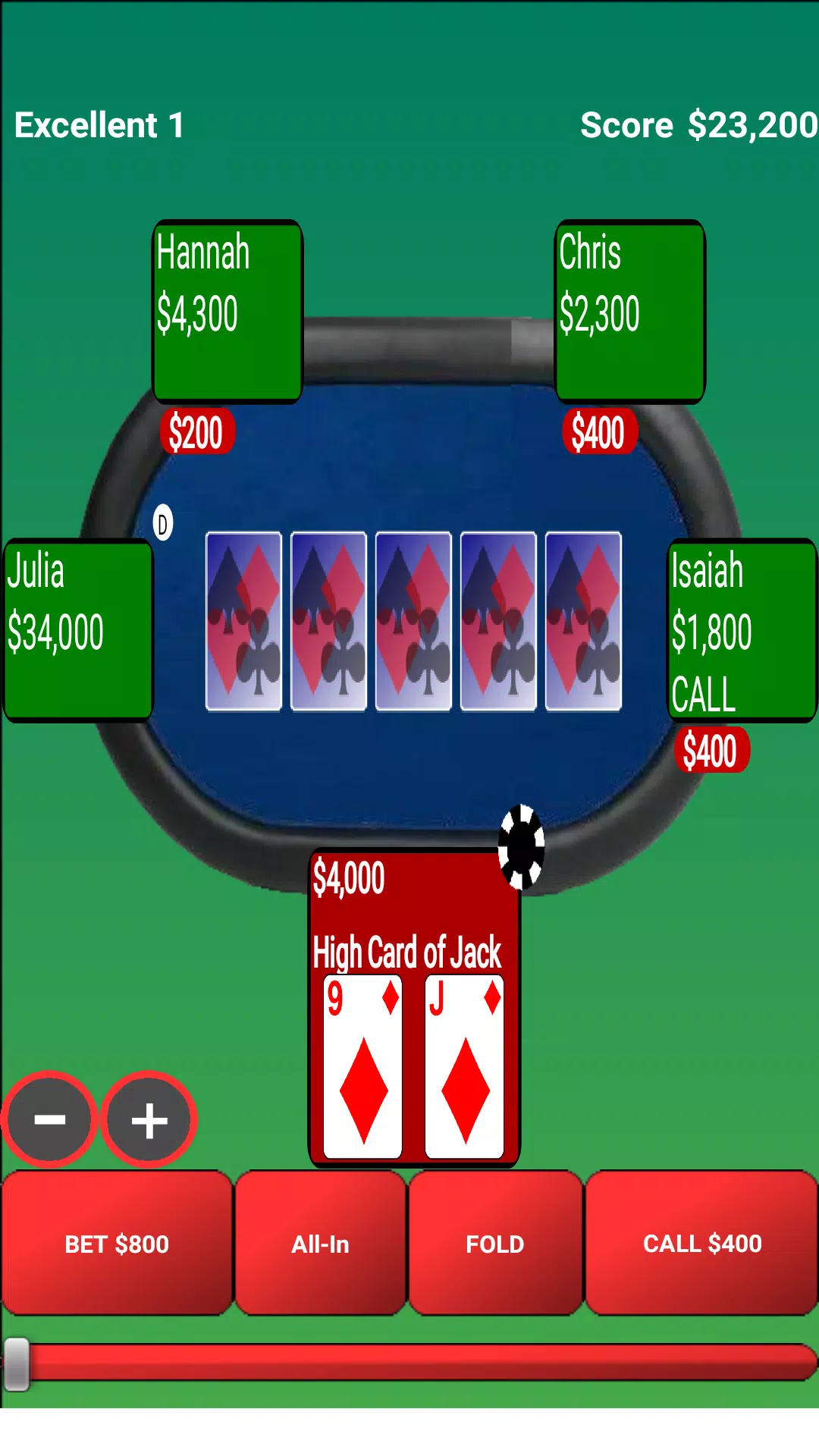 Schermata Texas Hold'em Poker 2