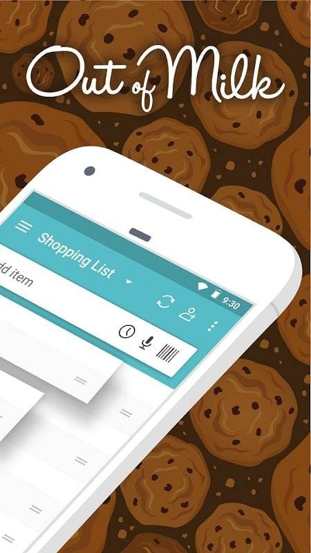 Grocery List App - Out of Milk Скриншот 2