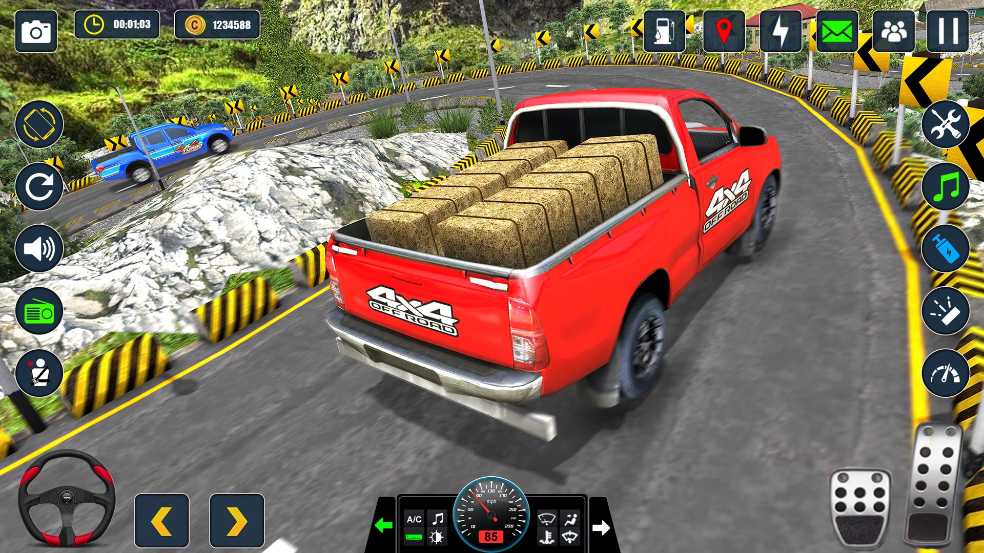 Offroad Pickup Truck Cargo Sim Screenshot 0