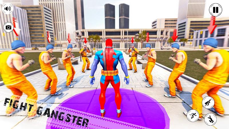 Spider Hero: Rope Hero Games ဖန်သားပြင်ဓာတ်ပုံ 3