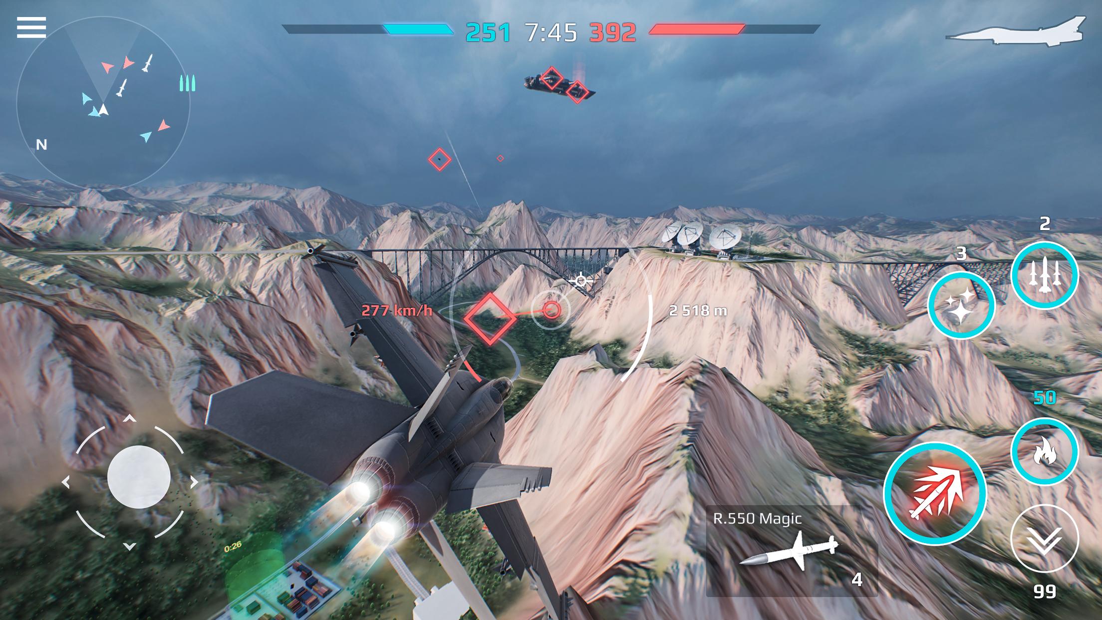 Sky Combat: War Planes Online Screenshot 1