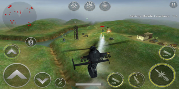 Schermata GUNSHIP BATTLE: Helicopter 3D Mod 2