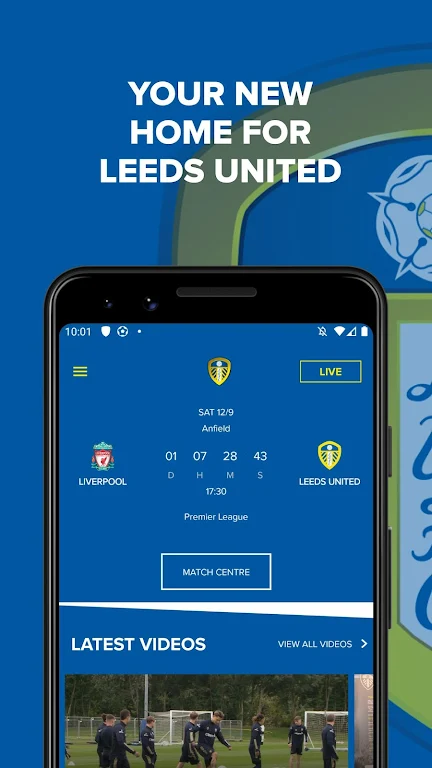 Leeds United Official Captura de tela 0