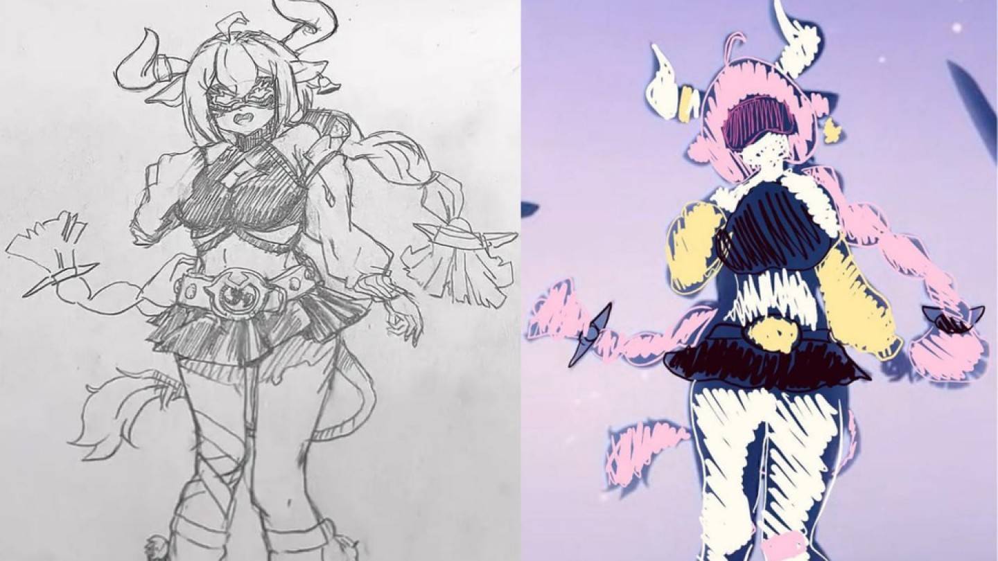 Ang Genshin Impact Leak ay nagbubukas ng varesa isang may sungay na tailwielding character