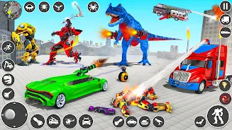 Robot Game Mobil pmk Car Games Captura de tela 3