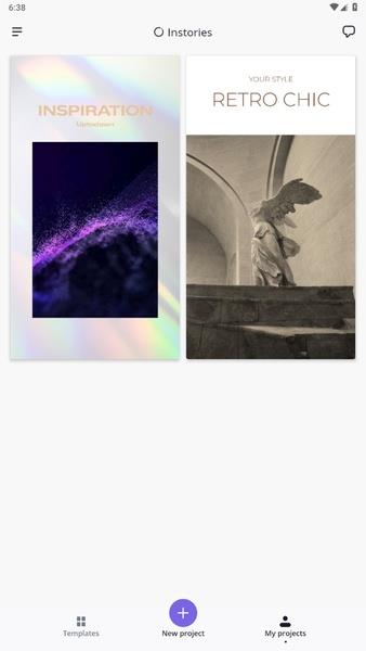 InStories:Crea Insta Historias Captura de pantalla 1