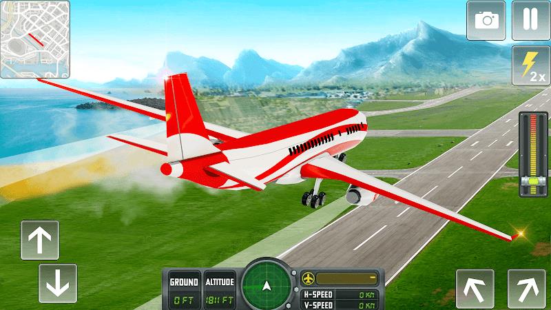 Flying Airplane Pilot Games Screenshot 2