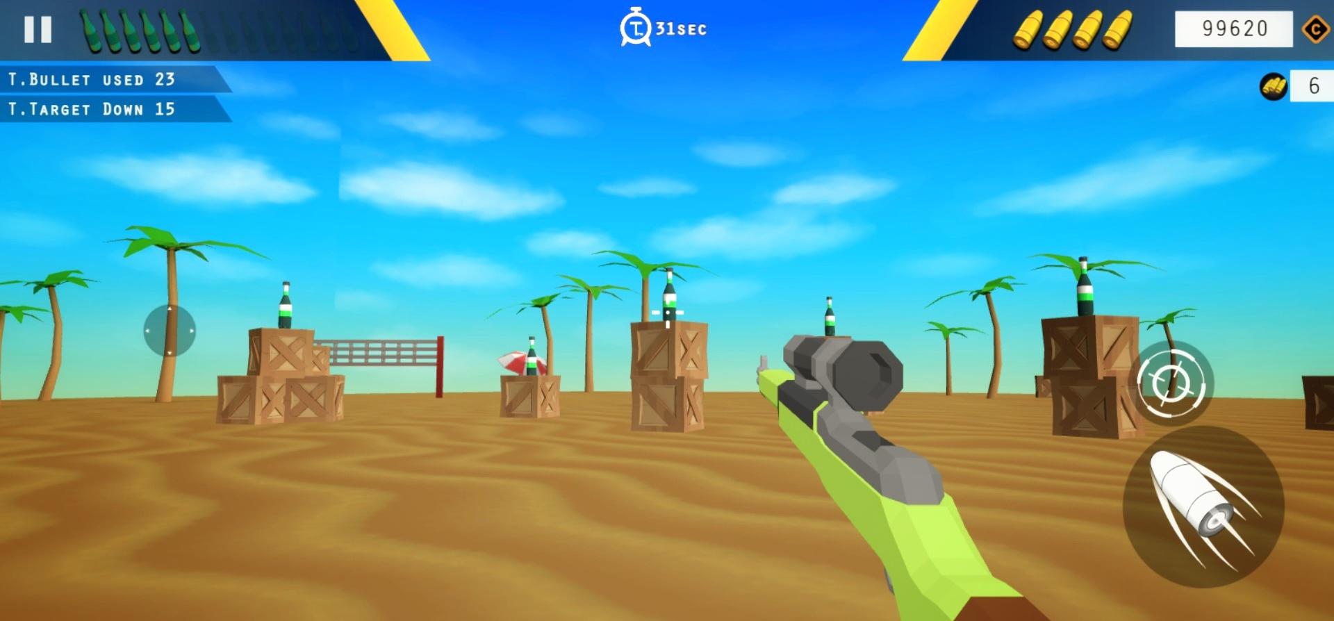 Bottle Shooting Game Screenshot 0