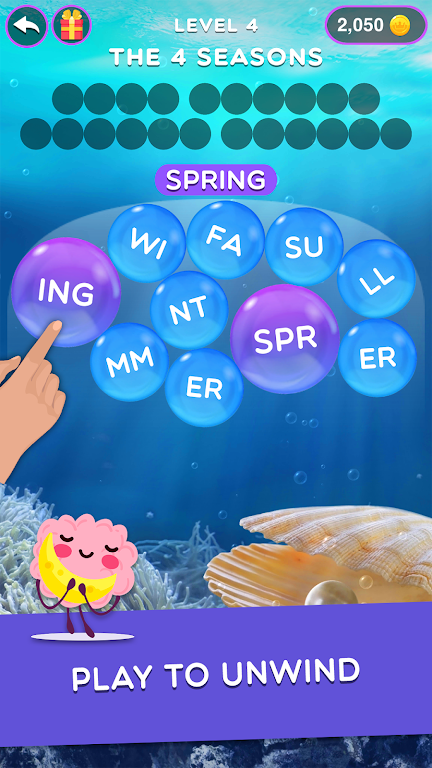 Word Magnets - Puzzle Words スクリーンショット 2