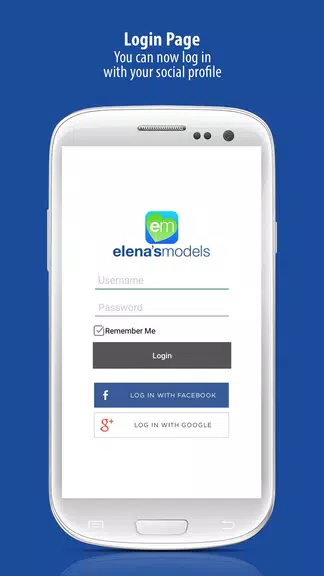 Elena's Models Dating App Captura de tela 0