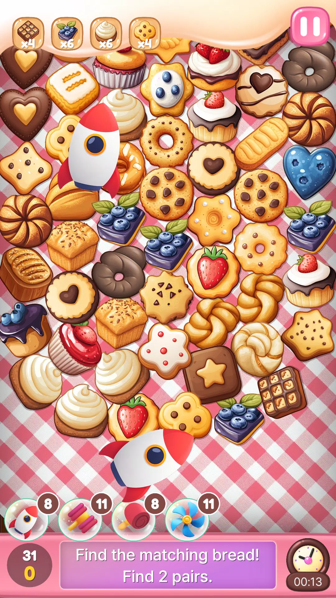 Match Puzzle 1+1 Bakery Скриншот 2