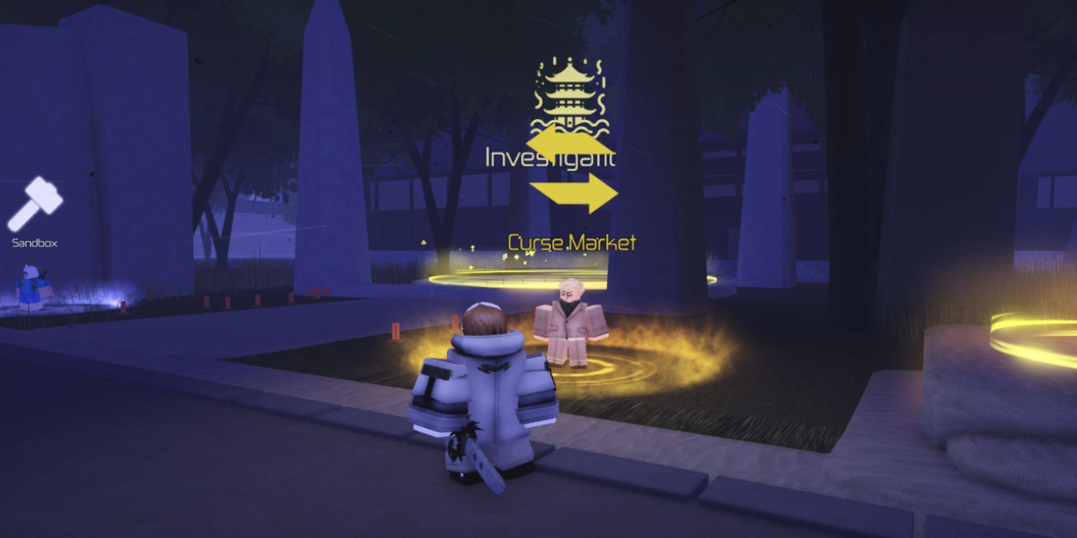 Inverted Spear of Heaven in Jujutsu Infinite