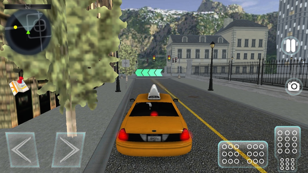 City Taxi Driver Sim Captura de pantalla 0