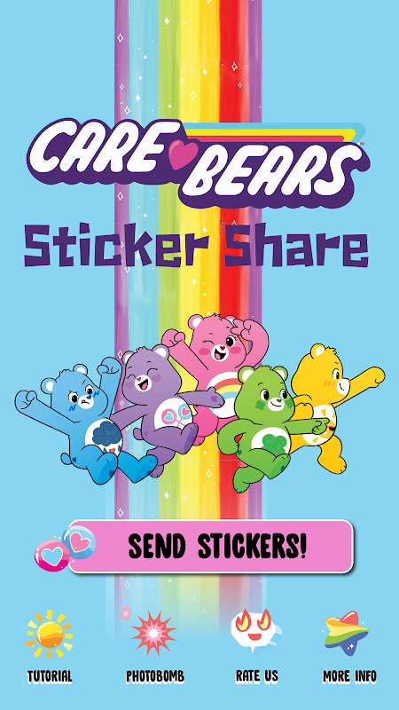 Care Bears Sticker Share Screenshot 1