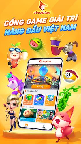 ZingPlay HD Cổng game giải trí स्क्रीनशॉट 0