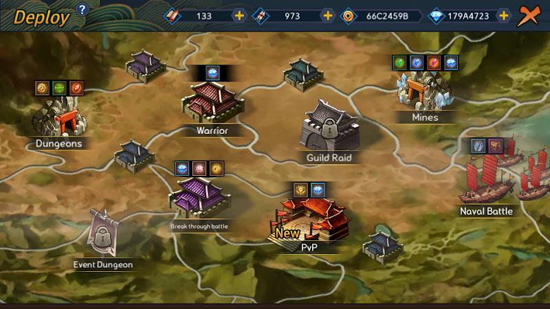 Idle Three Kingdoms : Card RPG Скриншот 3